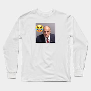 Rudy Giuliani Mug Shot Long Sleeve T-Shirt